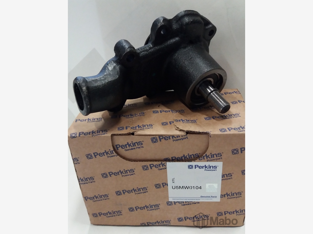 U5MW0104 Pompa acqua motore Perkins 3 cilindri e motore Perkins 4 cilindri